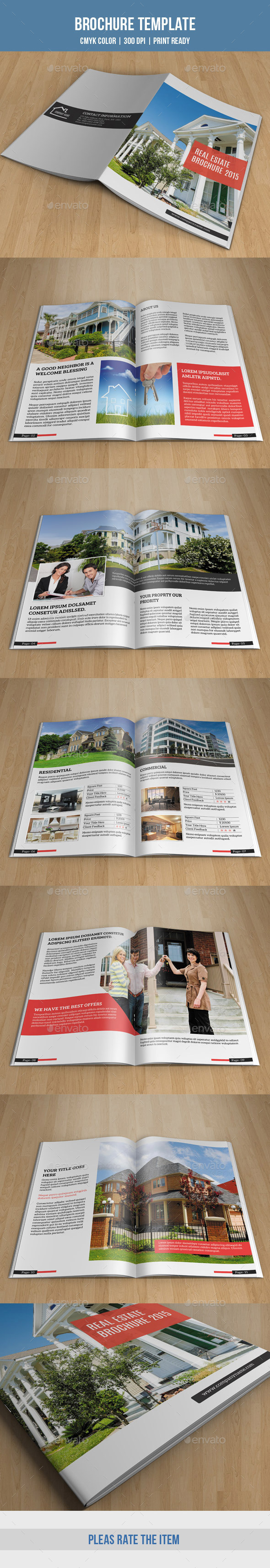 Real Estate Bifold Brochure-V164 - Corporate Brochures