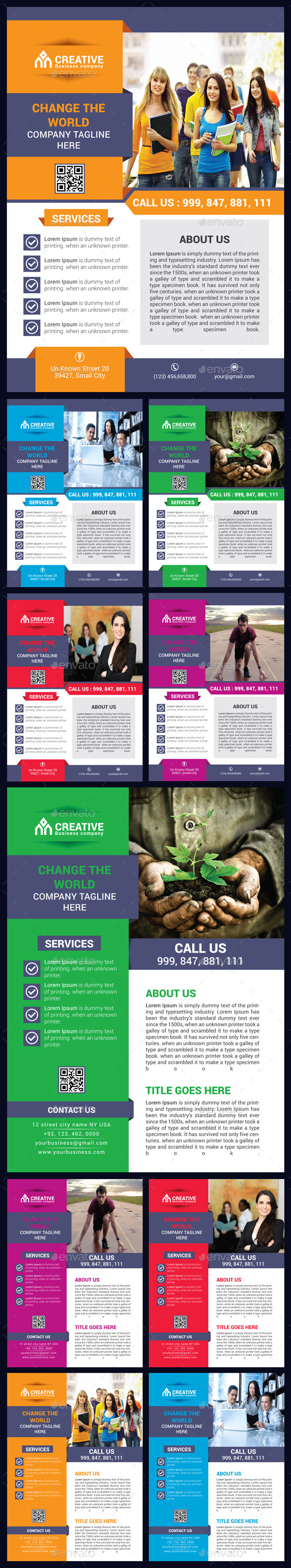 Corporate Business Flyer Bundle - Flyers Print Templates