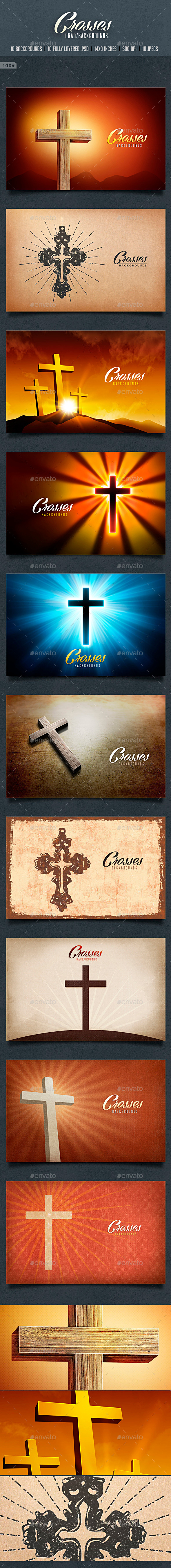 Crosses Card/backgrounds - Backgrounds Graphics