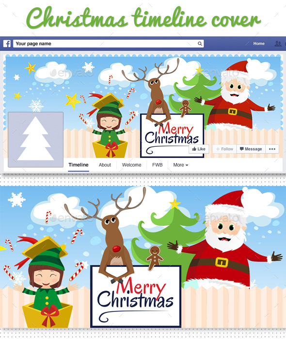 Facebook Christmas Timeline Cover - Facebook Timeline Covers Social Media