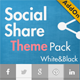 Social Share Locker Pro Theme Pack W B