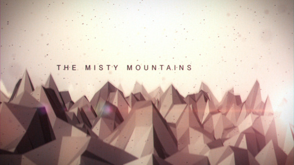 The Misty Mountains - VideoHive 9719894