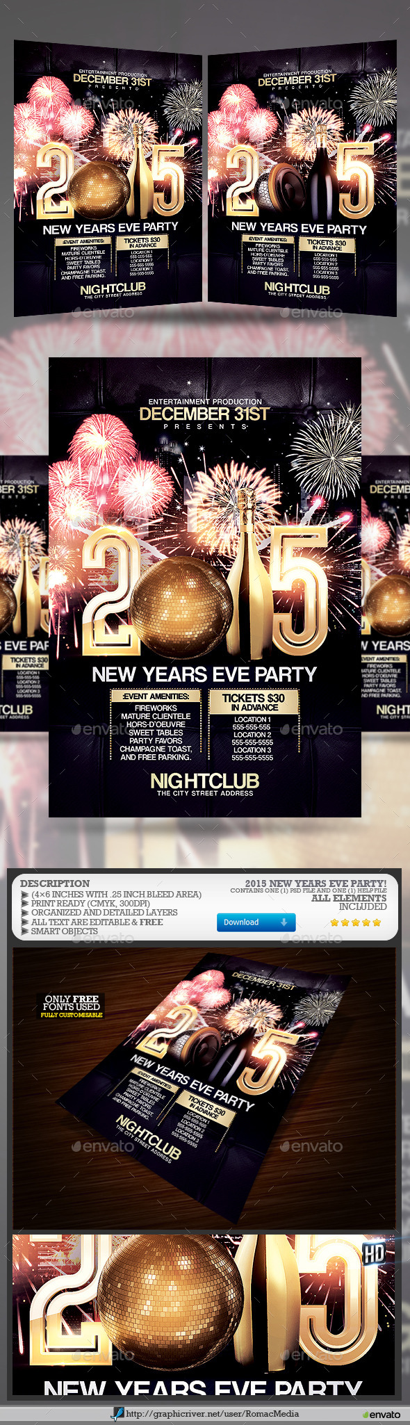 2015 NYE Party - Clubs & Parties Events
