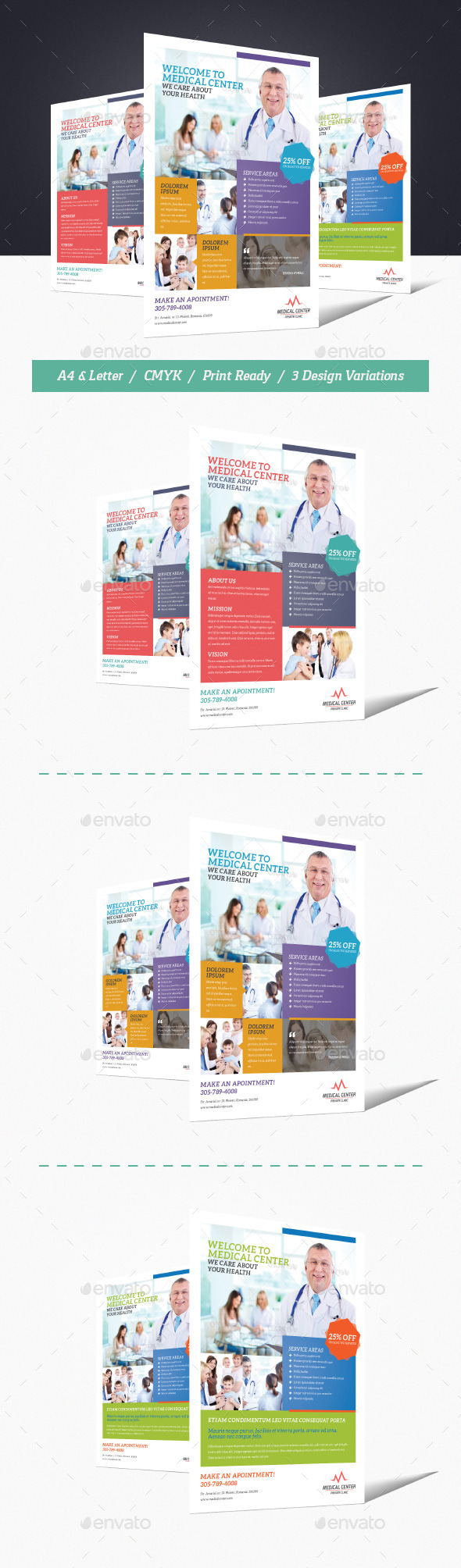 Medical Center Flyer - Corporate Flyers
