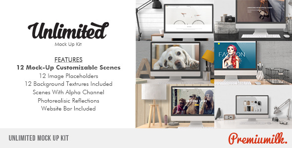 Unlimited Mock Up - VideoHive 9720154