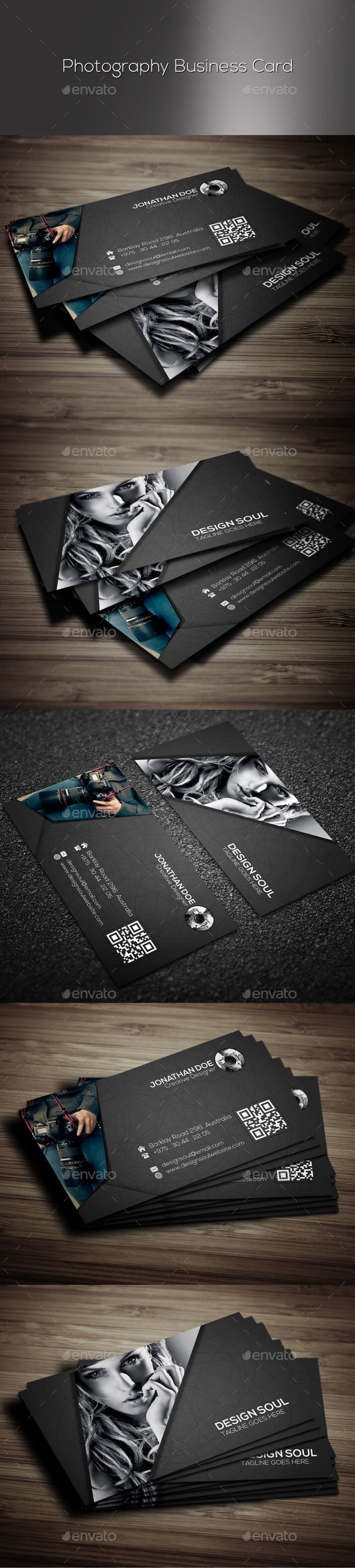 Photography Business Card - Industry Specific Business Cards