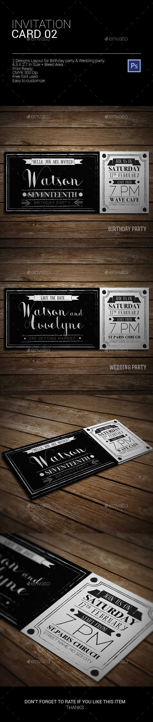 Invitation Card 2 - Invitations Cards & Invites