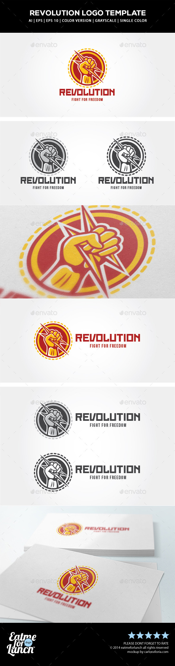 Revolution Logo Template - Humans Logo Templates