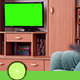Watching TV Green Screen - VideoHive Item for Sale