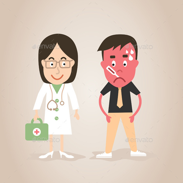 Doctor and Patient - People Characters