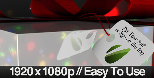 Personalized Christmas Present - VideoHive 982082