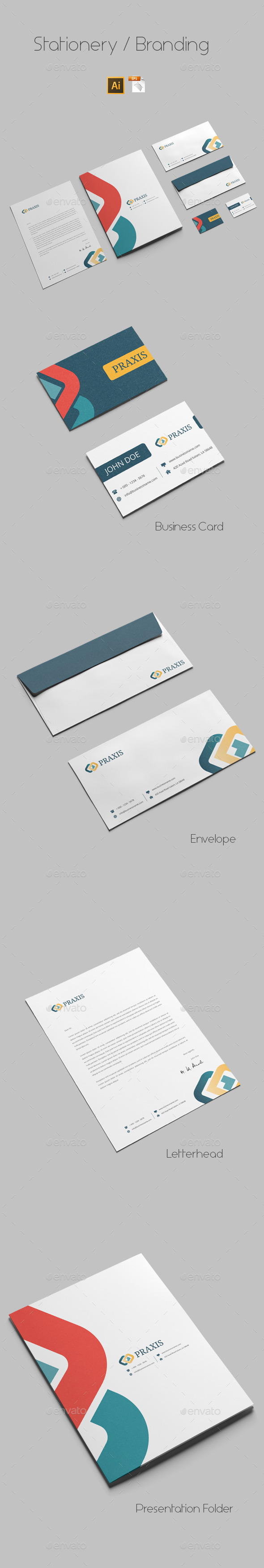 Branding Stationery Templates - Stationery Print Templates