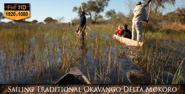 Sailing Traditional Okavango Delta Mokoro