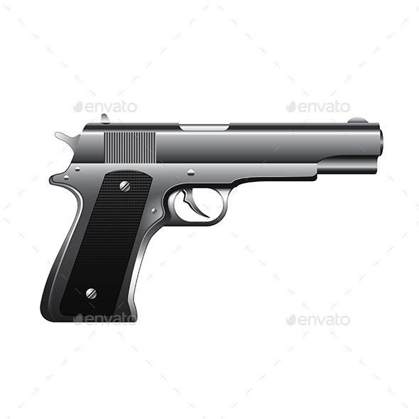 Gun - Man-made Objects Objects