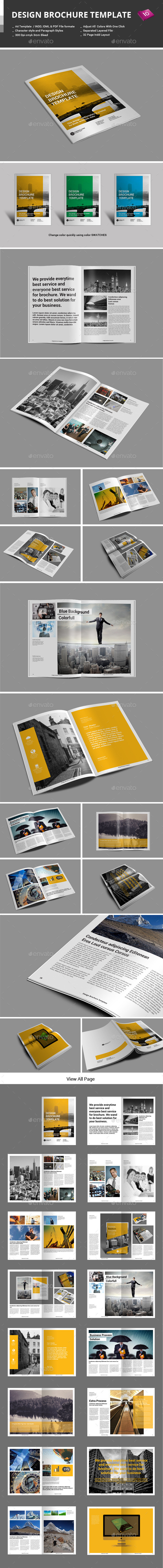 Design Brochure Template - Corporate Brochures