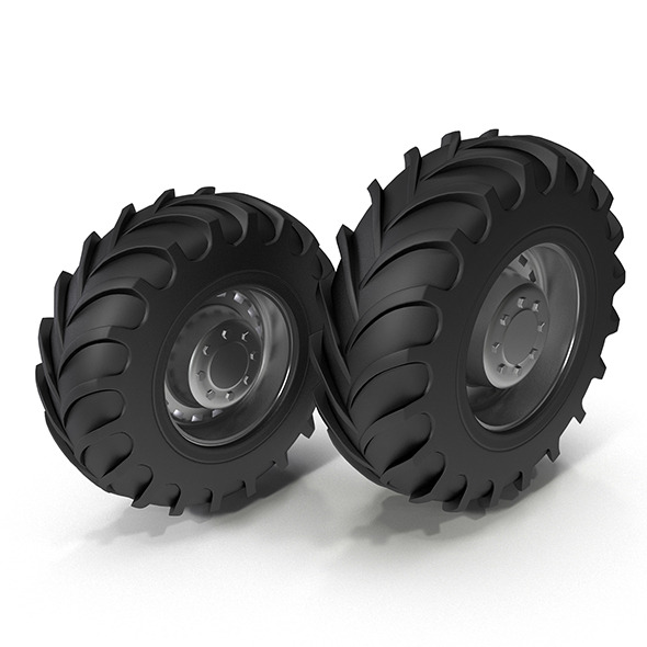 Tractor Tires - 3Docean 9739855