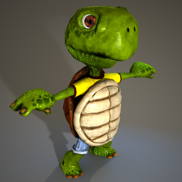 Comic Turtle - 3Docean 9741005