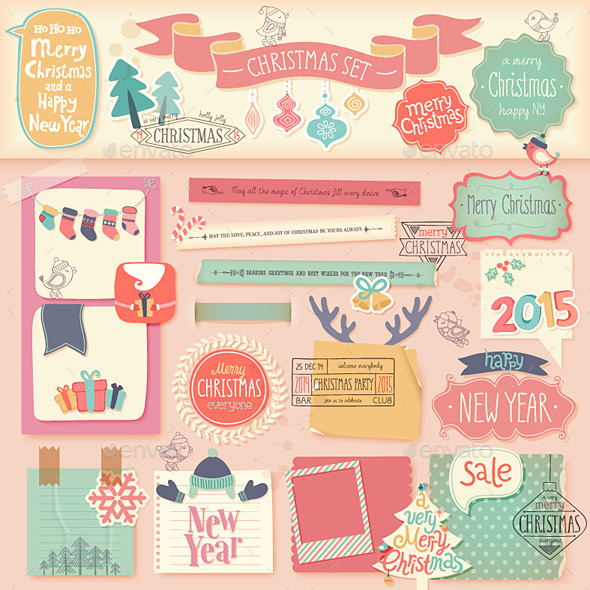 Christmas Scrapbook Set - Christmas Seasons/Holidays