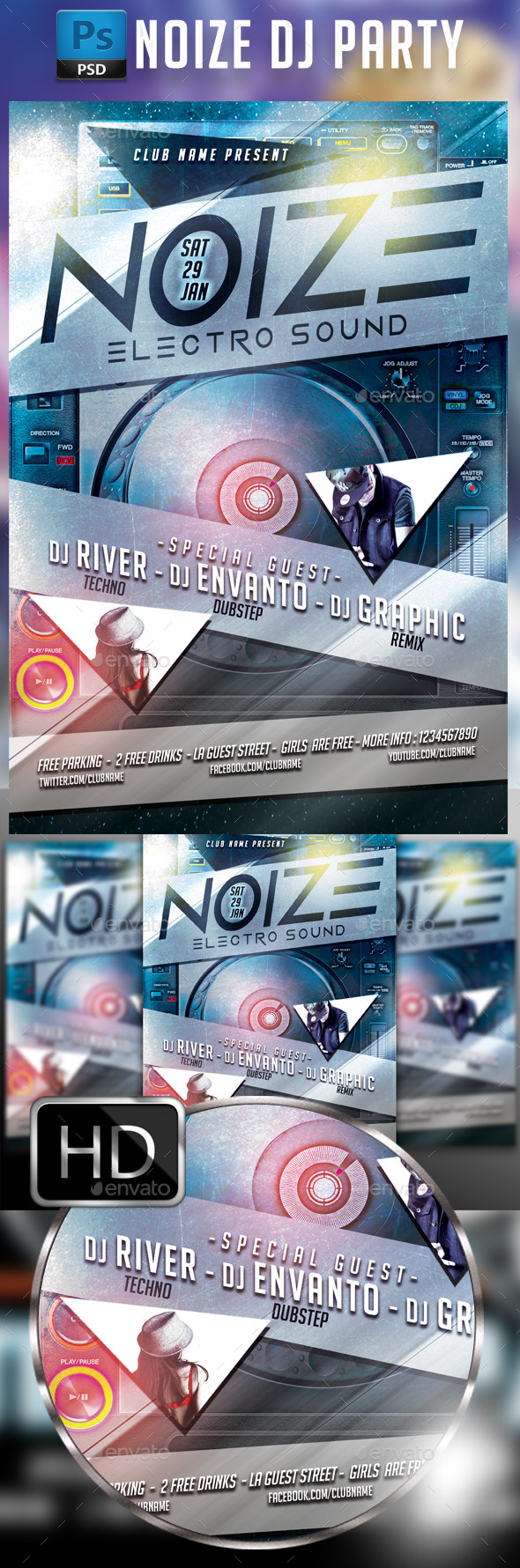 Electro Music #2 - Clubs & Parties Events