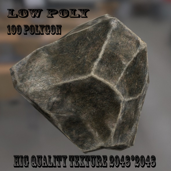 Rock - 3Docean 9742411
