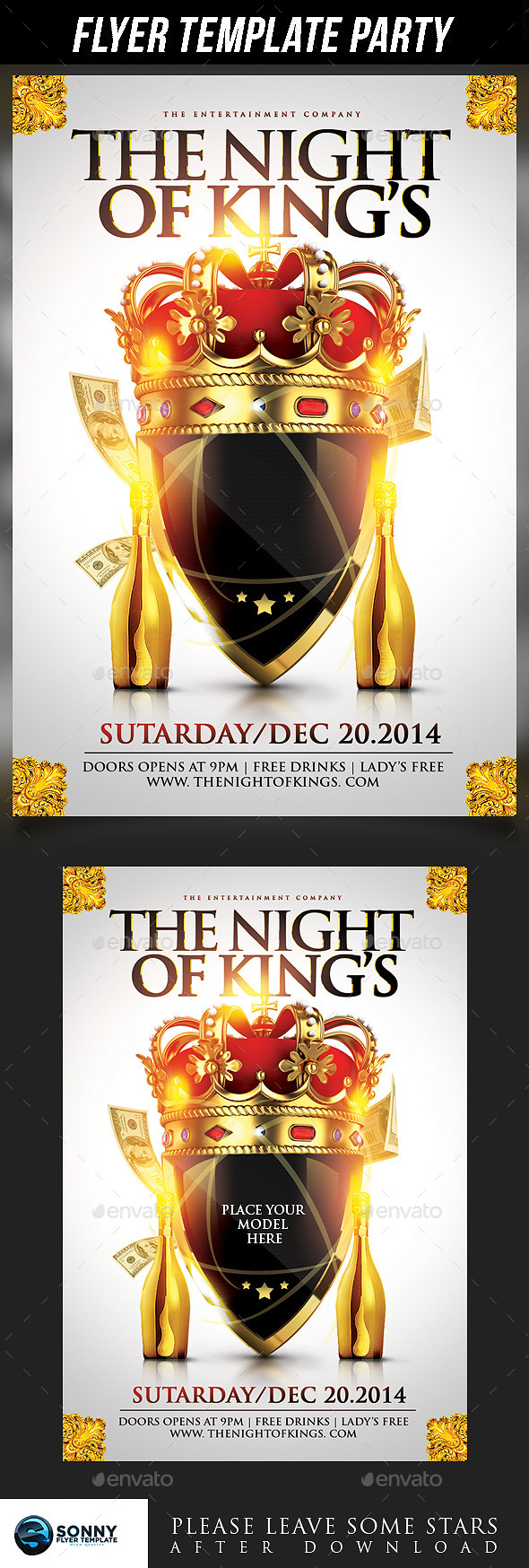 The Night of King's Party - Clubs & Parties Events