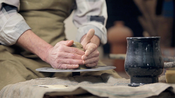 Master Working At His Workplace alt