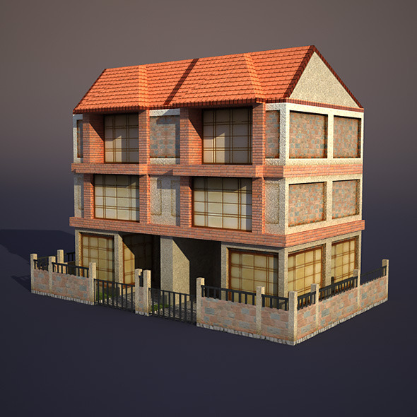 Apartment house #9 - 3Docean 9747310