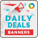 Daily Deals Website Banners by Hyov | GraphicRiver