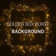 Golden Box Burst Background - VideoHive Item for Sale