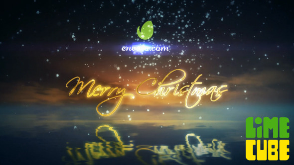 Reflective Christmas Greeting - VideoHive 9696189