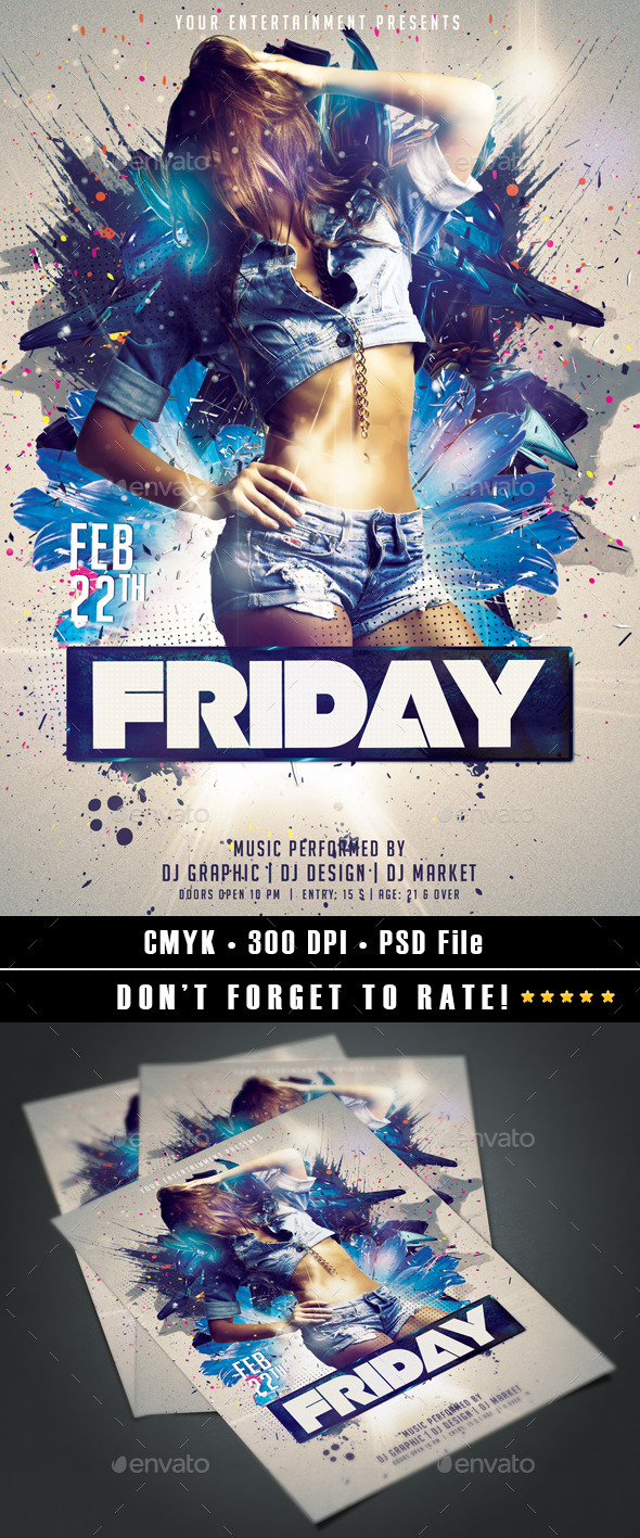 Friday Flyer - Events Flyers