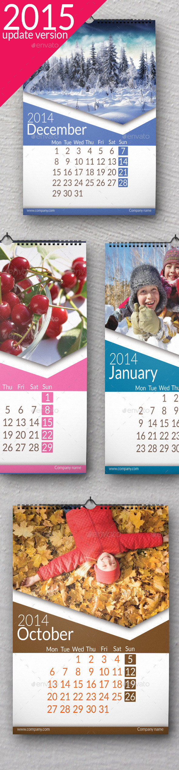 Wall Calendar 2015 Ultra - Calendars Stationery