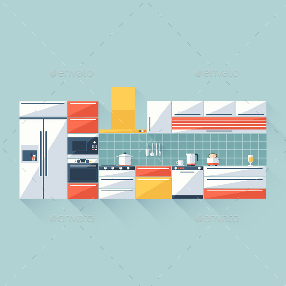 Kitchen - Objects Vectors