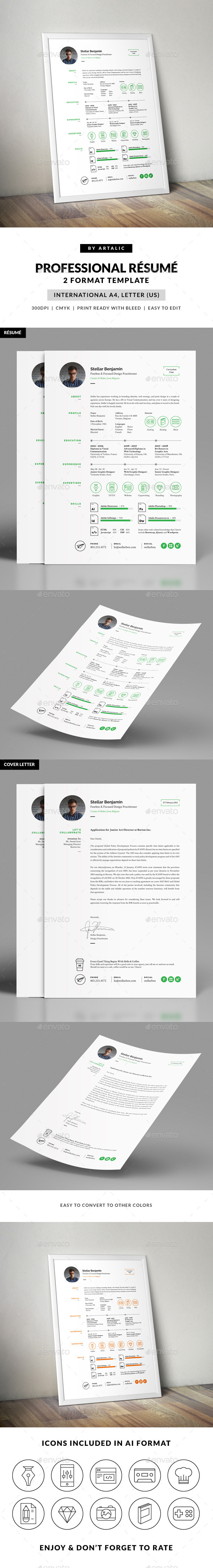 Stellar Resume CV - Resumes Stationery