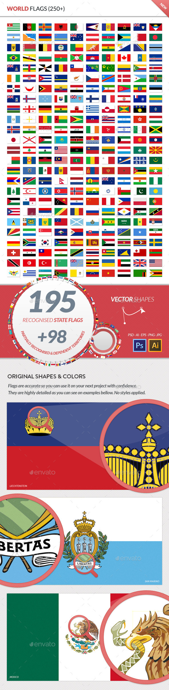 World Flags - Miscellaneous Vectors