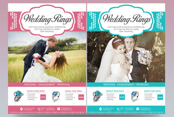 wedding flyer