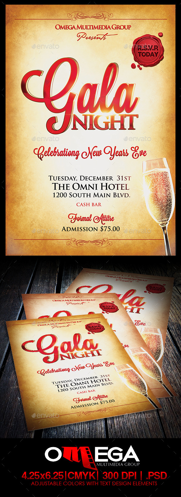 Gala Nights Vol2 - Events Flyers