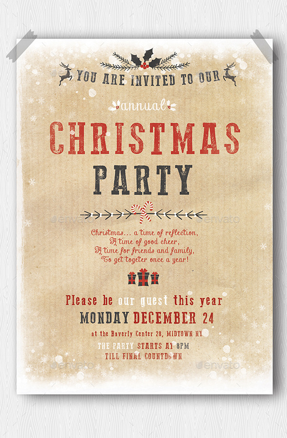 Christmas Party Flyer