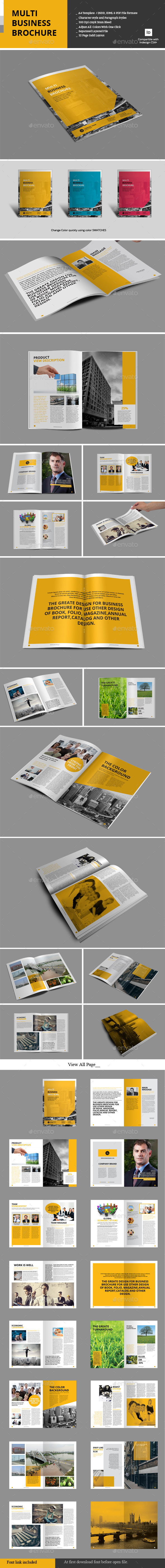 Multi Business Brochure - Corporate Brochures