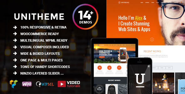UniTheme - Responsive Multi-Purpose Theme - Corporate WordPress