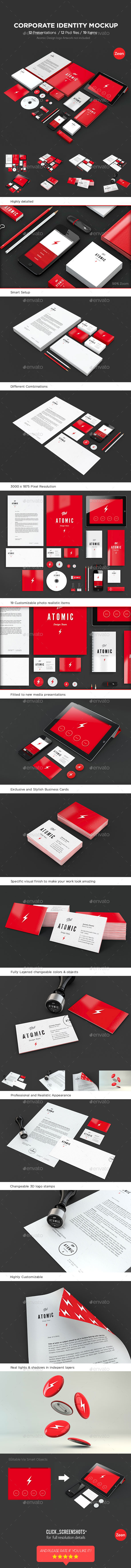 Download Corporate Identity Mockup Bundle By Zeon Graphicriver