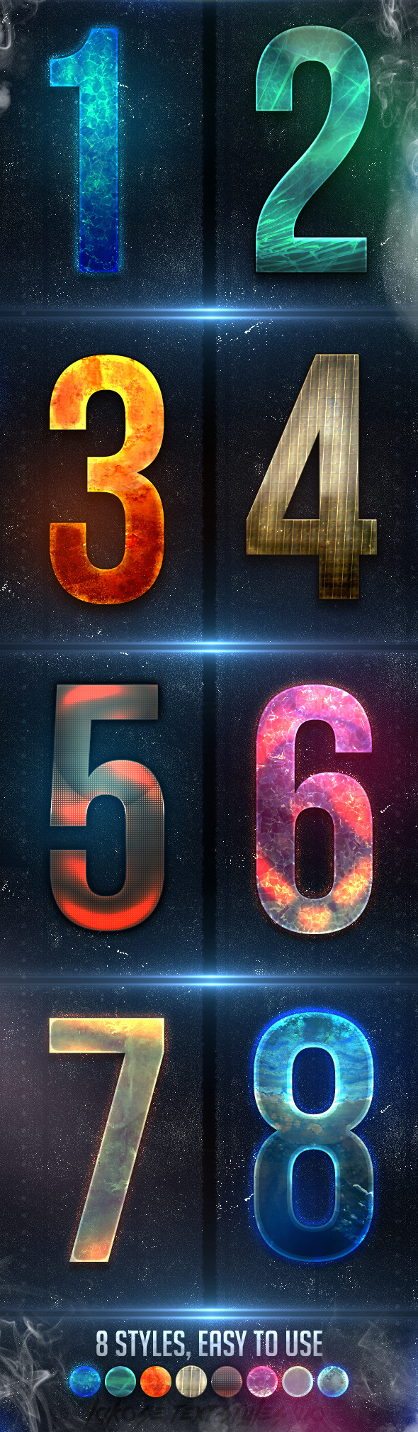 Lakose Text Styles V10 - Text Effects Styles