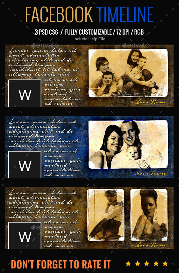 Vintage Style Facebook Cover - Facebook Timeline Covers Social Media