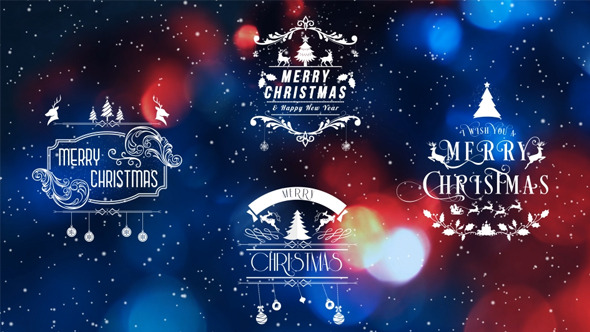 100 Christmas Elements - VideoHive 9767501