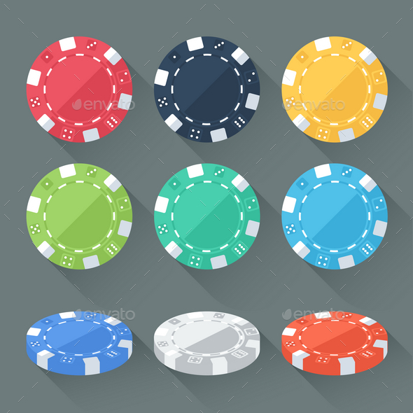 Gambling Chips - Sports/Activity Conceptual