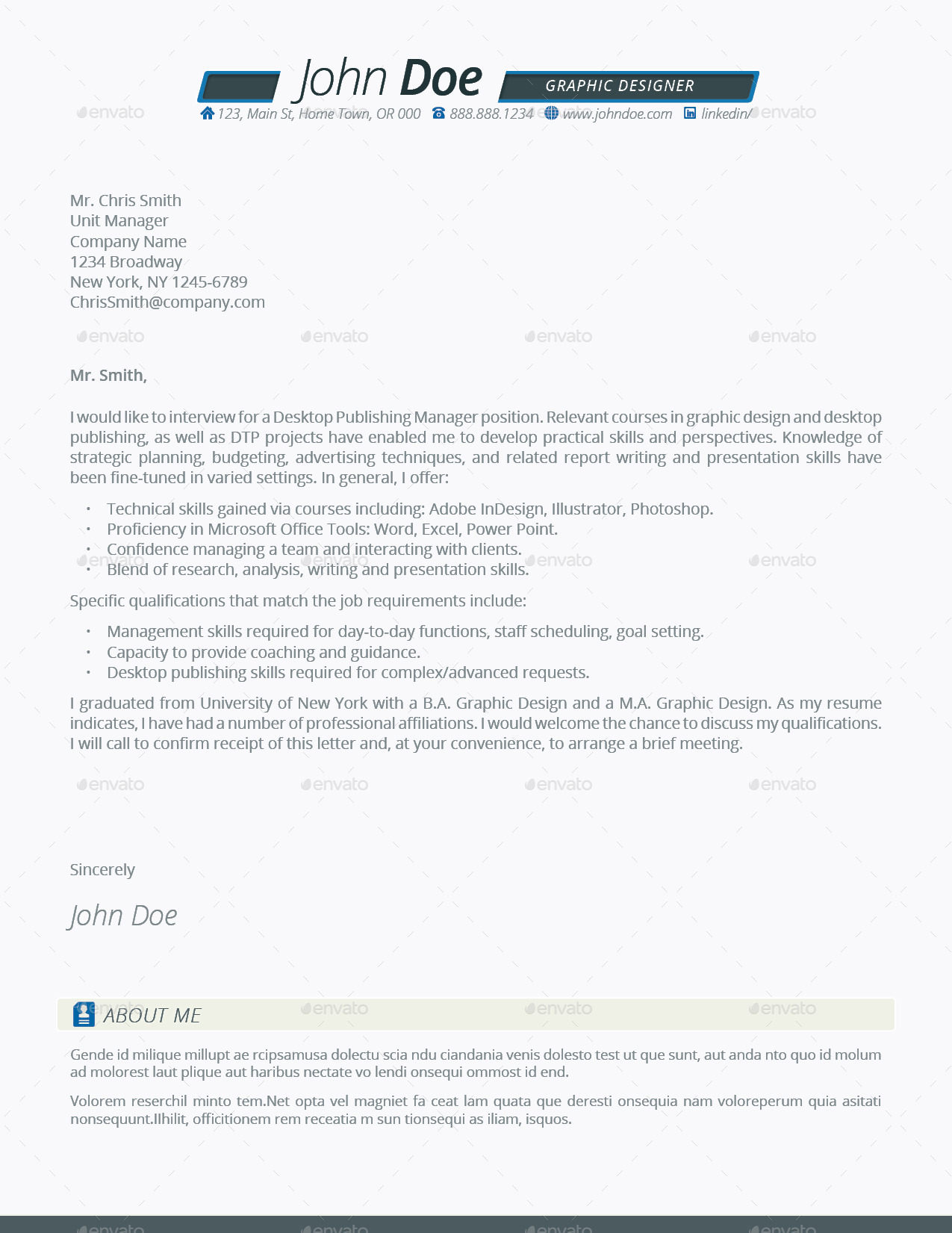 resume deal