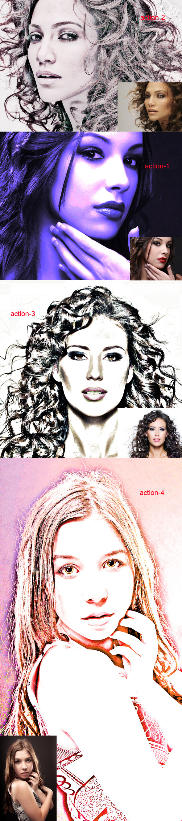 Photoshop Action II - Photo Effects Actions