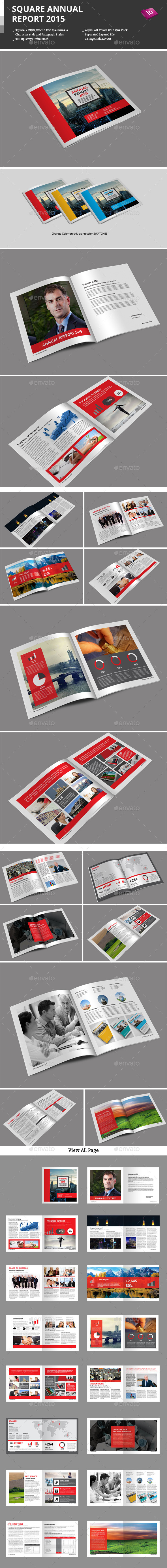 Square Annual Report 2015 - Informational Brochures