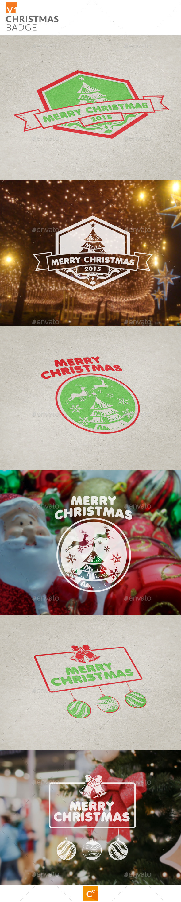 Christmas Badge - Badges & Stickers Web Elements
