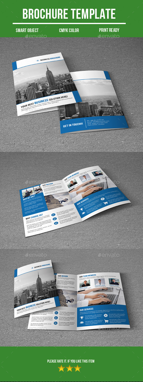 Bi fold Business Brochure - Corporate Brochures